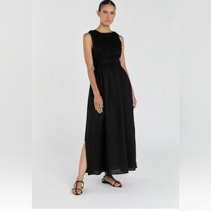 Dissh Lessi Linen Maxi Dress